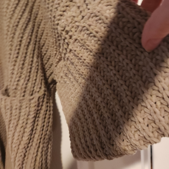 Chunky 3/4 sleeve cardigan - Picture 3 of 5
